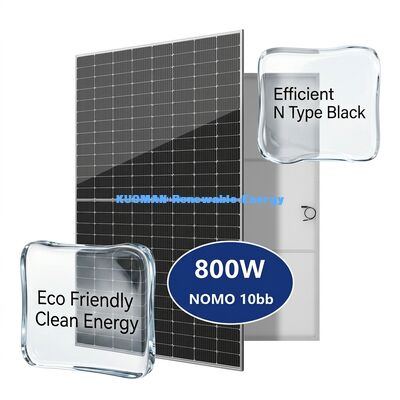 Pannello solare fotovoltaico personalizzato da 800W 48 Volt a bassa degradazione e alta efficienza