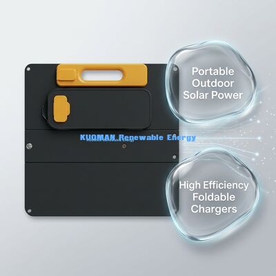 Caricabatterie solare pieghevole da 100 W con tecnologia solare IBC per telefoni e laptop