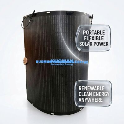 Pannello Solare Flessibile Ecologico da 200W con Scatola di Giunzione Certificata IP67 per un'Impronta di Carbonio Zero
