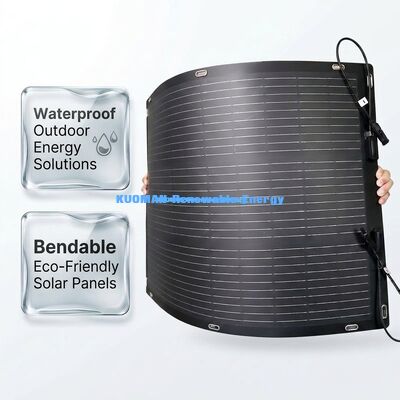 Pannello Solare Flessibile ETFE Leggero da 100W per Camper e Avventure all'Aperto