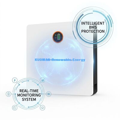 48V 100Ah Home Lithium Battery Storage con BMS intelligente e celle di grado A per un'energia affidabile
