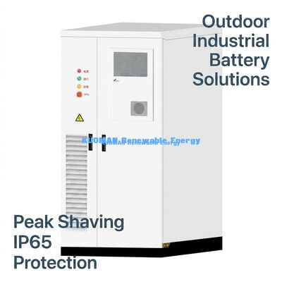107Capacità.52KWh Batteria commerciale ESS con tecnologia LiFePO4 e sistema scalabile per lo stoccaggio industriale dell'energia