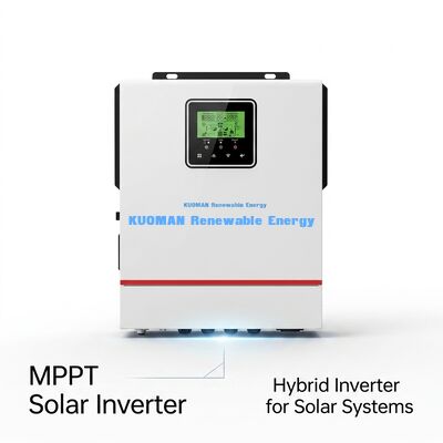 Invertitore solare off-grid con caricabatterie solare MPPT, uscita di onde sine pure e controllo dell'app per il backup domestico