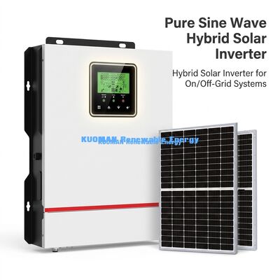 Invertitore solare MPPT con carica massima di 80A e uscita di onde sinusoidali pure per uso domestico con controllo app