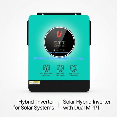 Inverter Solare Ibrido Monofase ad Alta Efficienza da 4.2KW/6.2KW per Sistemi Domestici e Grid Tie
