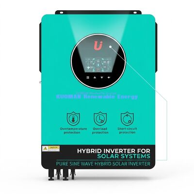 BSSI-V-GN10200 Invertitore solare ibrido da 10 kW con doppio MPPT e caricabatterie da 160 A per uno stoccaggio efficiente dell'energia