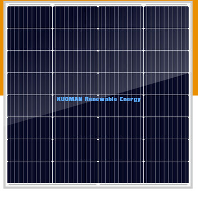 Pannello solare monocristallino da 110-120 W con alta efficienza del 18,6% per alimentazione off-grid da 12 V e telaio in alluminio resistente alla corrosione