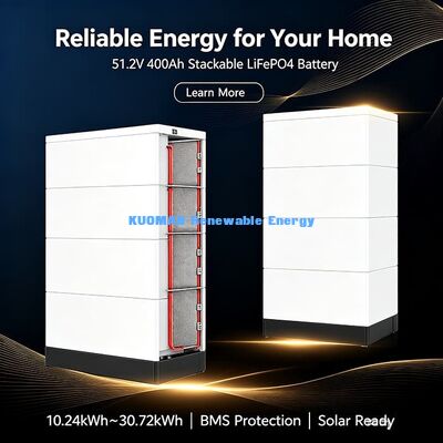 Hybrid Solar System Stackable 48V Lithium Battery Charge Via Solar Panels Or Diesel Generators