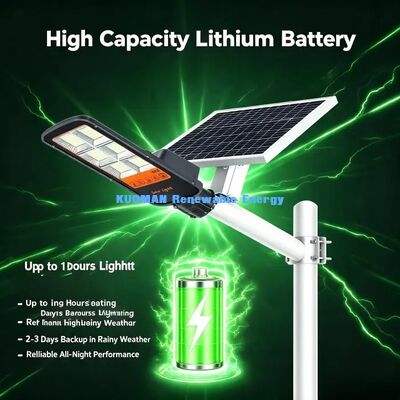 Lampione Solare a LED Eco-Compatibile Soluzione di Illuminazione Esterna ad Energia Rinnovabile