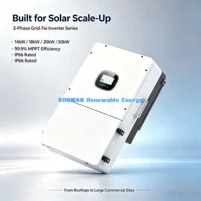 Batteria al piombo al litio da 40-60 V Compatibile con inverter solare ibrido a 3 fasi 14 kW