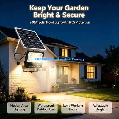Lampada solare a risparmio energetico senza bolletta elettrica per esterni