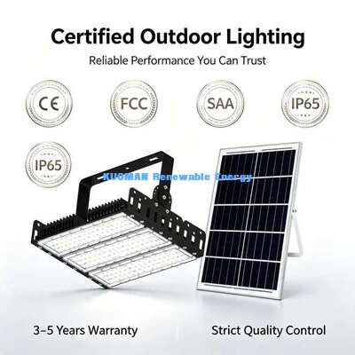 Alta efficienza 120lm/W 200W luce solare LED 24000Lumen giardino campo sportivo luce di alluvione