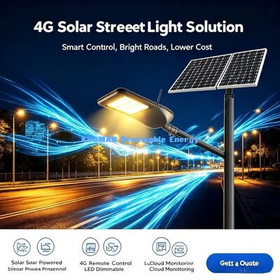 Lampione Smart City | Gestione Intelligente, Lampada a Risparmio Energetico per Autostrade e Aree Residenziali