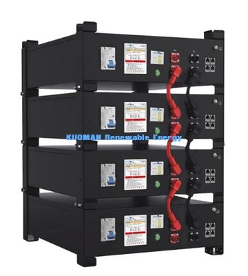 Batteria di accumulo di energia domestica KM New Energy 51.2V 100Ah LiFePO4 UL9540A UL1973