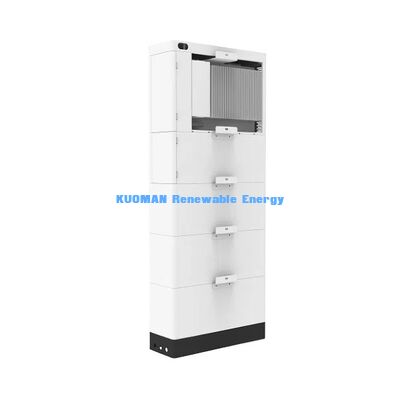 KM POWER Batteria All-In-One LiFePO4 51.2V 400Ah Modulare e Scalabile per Accumulo di Energia Domestica con 6000 Cicli