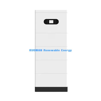 KM POWER Batteria All-In-One LiFePO4 51.2V 400Ah Modulare e Scalabile per Accumulo di Energia Domestica con 6000 Cicli