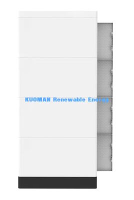 KM NEW POWER 51.2V 400Ah Batteria LiFePO4 impilabile con monitoraggio in tempo reale per lo stoccaggio di energia domestica