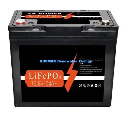 Batteria al litio 12V 50Ah LiFePO4 con 691,2Wh di energia e celle prismatiche per applicazioni a ciclo profondo