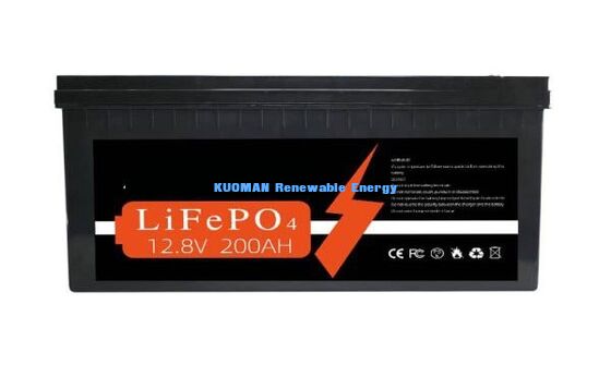 Batteria LiFePO4 a ciclo profondo da 12V 200Ah con 8000 cicli e 10 anni di garanzia per l'accumulo di energia