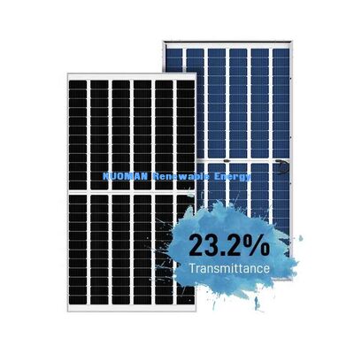 pannello solare mono Perc da 540W a 550W con efficienza del 22% e design senza cornice