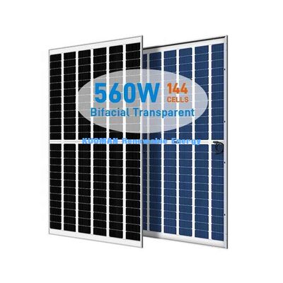 pannello solare mono Perc da 540W a 550W con efficienza del 22% e design senza cornice
