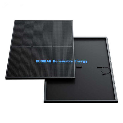 Pannello Solare Neri Tipo N 415W con Efficienza del 22% e Telaio in Alluminio Anodizzato