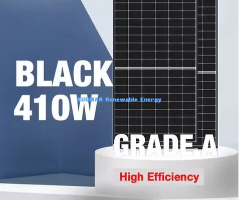 Pannello Solare Neri Tipo N 415W con Efficienza del 22% e Telaio in Alluminio Anodizzato