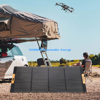 300W Telo Impermeabile Pieghevole Pannello Solare Batteria Caricabatterie per Uso Esterno