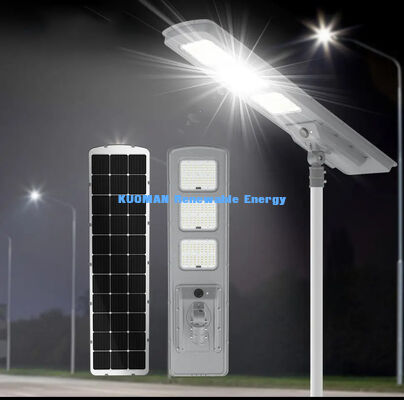 Lampione solare impermeabile IP65 da 120W con opzione sensore di movimento - Durata di vita 8-10 anni