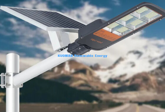 Autostrada, percorsi pedonali Lampioni solari impermeabili Ip67 300w 400w 500w Lampada stradale solare a LED