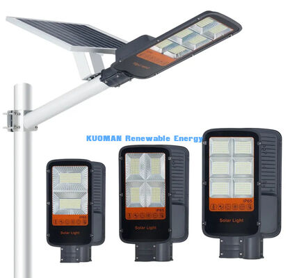 Lampione solare IP67 impermeabile da 300W-500W con lampada stradale a LED con sensore di movimento intelligente