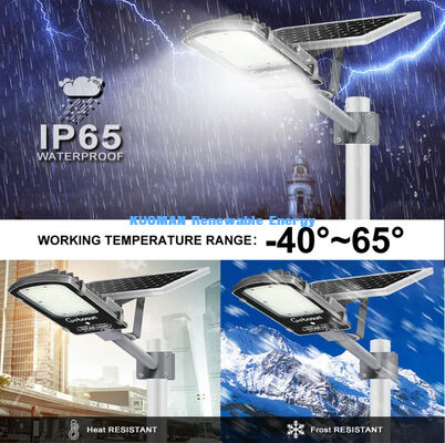IP65 resistente all'acqua 300W luce solare con modalità motion sensing e pannello solare per strade urbane