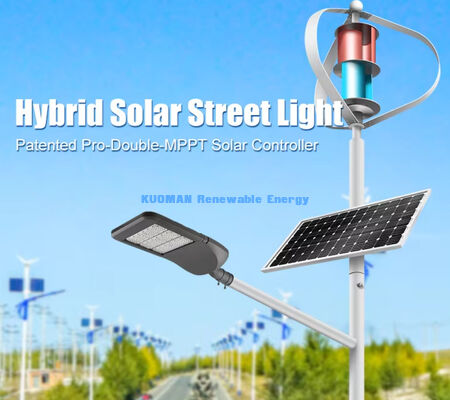 Lampione solare a LED impermeabile IP65 da 100W-200W con corpo in lega di alluminio per autostrade e terreni alpini