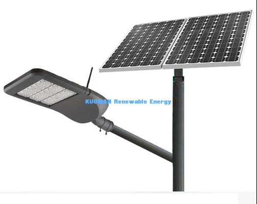 Smart Solar Street Light con IoT 4G, gestione centralizzata e resistenza all'acqua IP66 per le città intelligenti