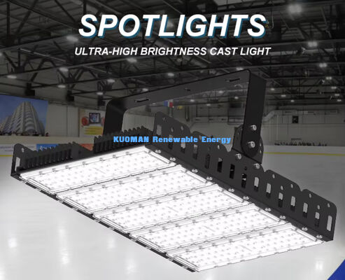 IP65 Lampada solare ad alta luminosità impermeabile con telecomando per illuminazione industriale e tunnel