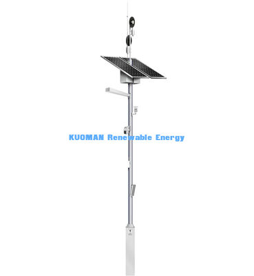 Smart Solar Street Light Pole con telecomando LCD e durata di vita di 50000 ore