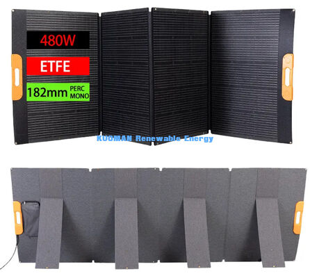 ETFE pannello solare 22% efficienza pannello solare pieghevole portatile con design pieghevole e resistenza alle intemperie