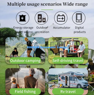 Pannello di energia sostenibile per campeggio portatile solare pieghevole da 480W