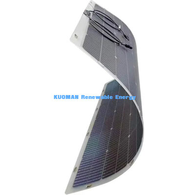 Pannello solare flessibile bifacciale IP67 impermeabile da 200W, pieghevole a 360°, per camper, casa e viaggi