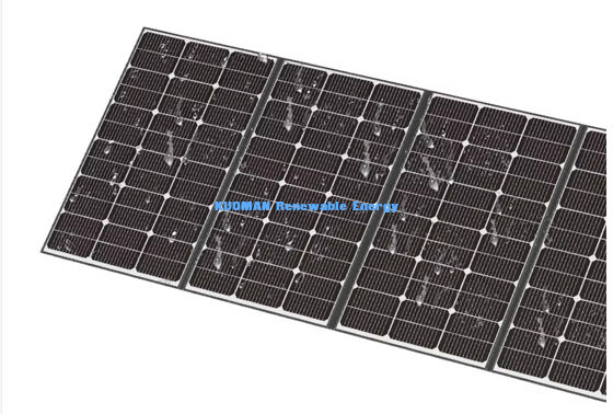 Caricabatterie solare pieghevole da 400W impermeabile IP68 per avventure all'aperto