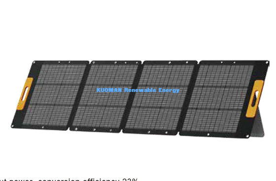 200W IP68 impermeabile a 360° pannello solare flessibile portatile pieghevole per il rifornimento di energia di emergenza