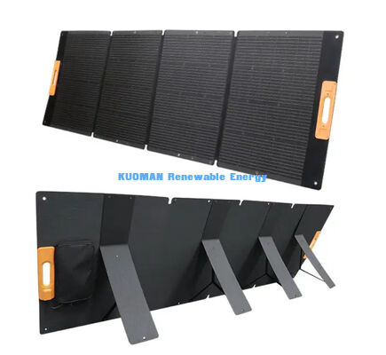 300W Pannello Solare Pieghevole Impermeabile Caricatore Solare Portatile con Celle IBC di Grado A