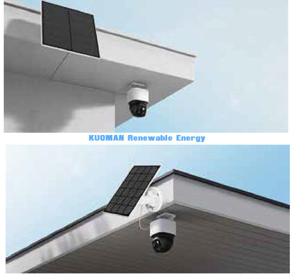 Lampada a sensore solare impermeabile da 3 W con pannello solare portatile da 182 mm x 182 mm per illuminazione di sicurezza esterna