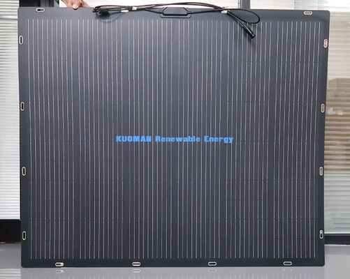 Pannello Solare Flessibile Bifacciale da 200W - Pannello Solare in Silicio Policristallino per Energia Pulita Rinnovabile