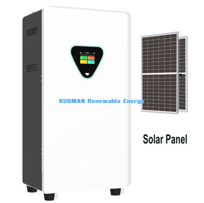 Mobile Residential Backup Power Off-Grid 51.2V 300Ah Solar Hybrid LiFePO4 Battery System