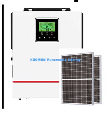 Invertitore solare MPPT con carica massima di 80A e uscita di onde sinusoidali pure per uso domestico con controllo app