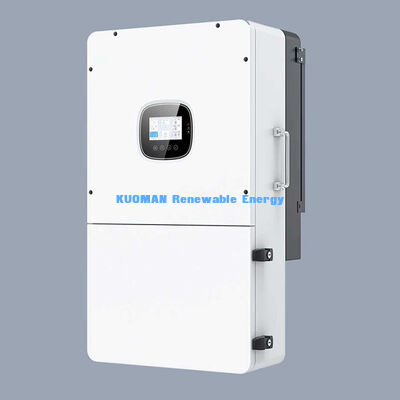 Invertitore solare ibrido trifase ad ingresso fotovoltaico ad alta potenza di 36 kW della serie BSR con batteria al litio e protezione IP65