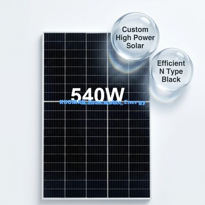Pannello solare da 500W-600W con efficienza del 22% e resistenza alle intemperie IP65 per uso industriale
