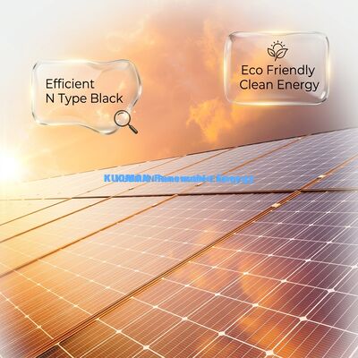 Pannello Solare Monocristallino Tipo N 410W-430W con Scatola di Giunzione IP68 per Sistemi di Alimentazione Personalizzati