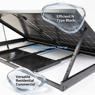 Pannello Solare Ultra Sottile da 30mm IP65 Resistente alle Intemperie da 24 Volt per Uso Domestico e Commerciale